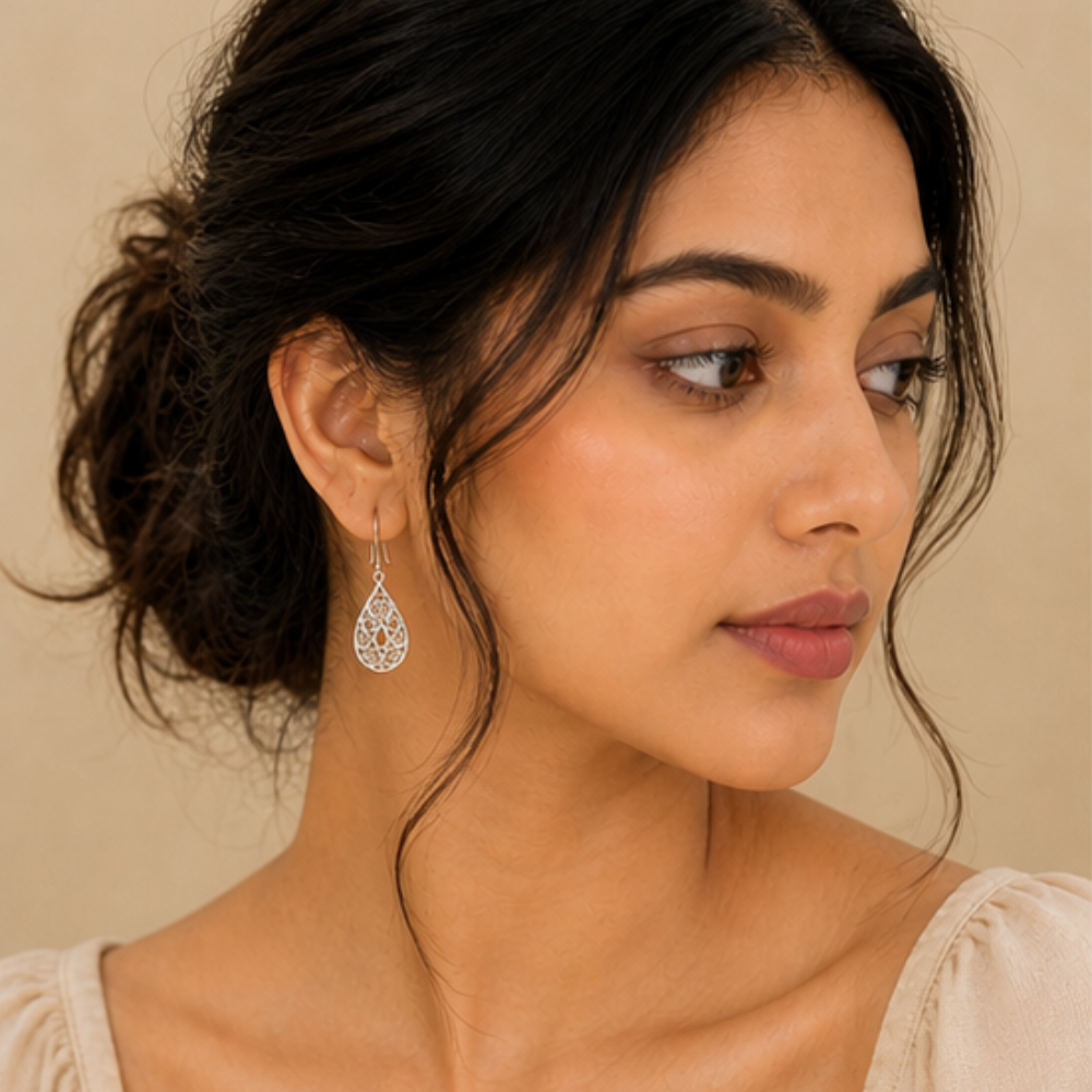 The Filigree Teardrop Heritage Drops
