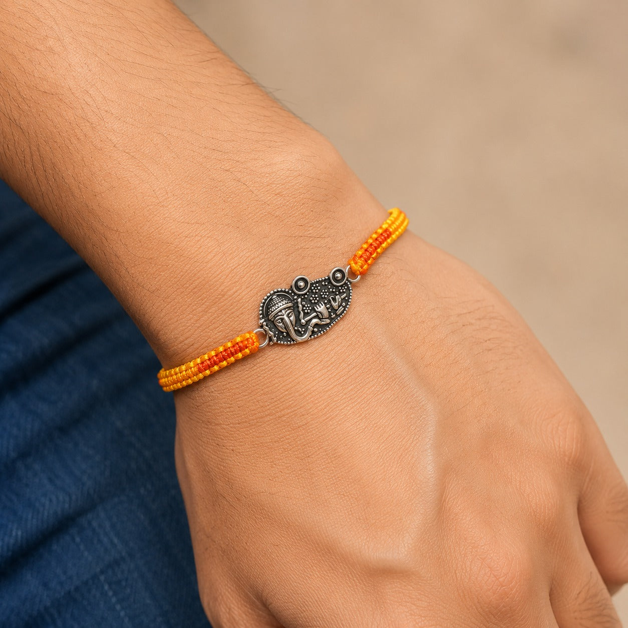The Vignaharta Ganesha Rakhi